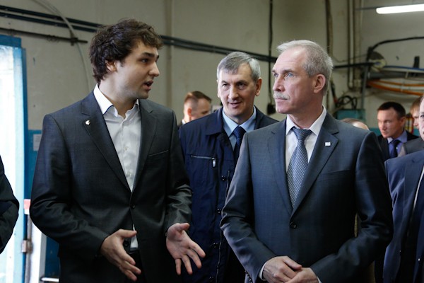 Сергей Морозов посетил производство